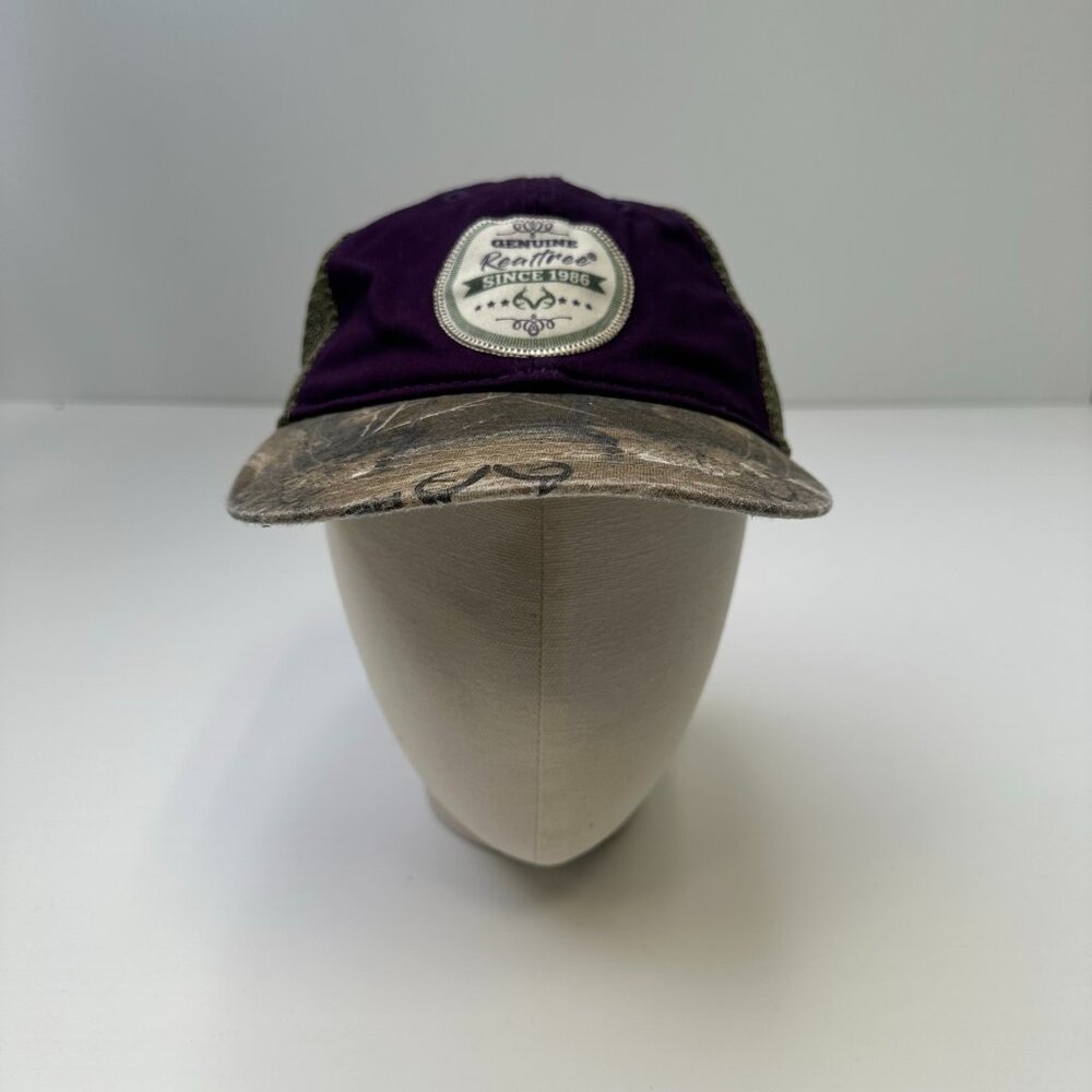 RealTree Hat Men Snap Back Spell Out Street Forest Nature Mesh Gym Hype Core Cap